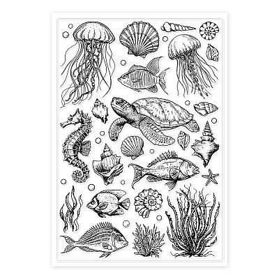 Custom PVC Plastic Clear Stamps DIY-WH0448-0649-1