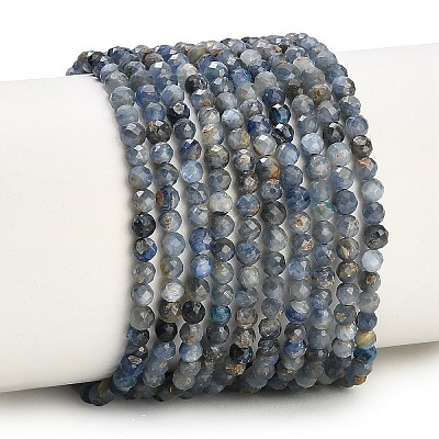 Natural Kyanite Cyanite Disthene Beads Strands GG-CBABEF5-A01-3mm-A-1