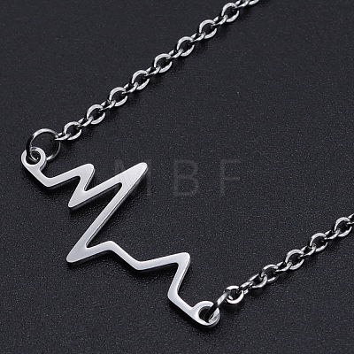 201 Stainless Steel Pendant Necklaces NJEW-S105-JN524-1-1