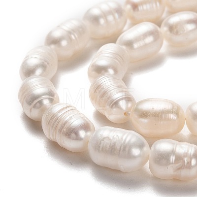 Natural Cultured Freshwater Pearl Beads Strands PEAR-L033-76-1