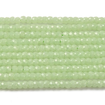 Synthetic Luminous Stone Beads Strands G-C086-01A-08-1