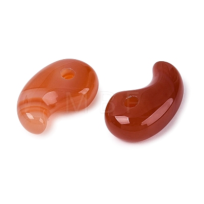 Dyed Natural Carnelian Pendants G-S294-07B-08-1