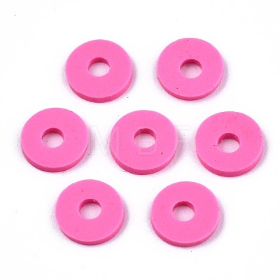 Handmade Polymer Clay Beads CLAY-Q251-8.0mm-57-1