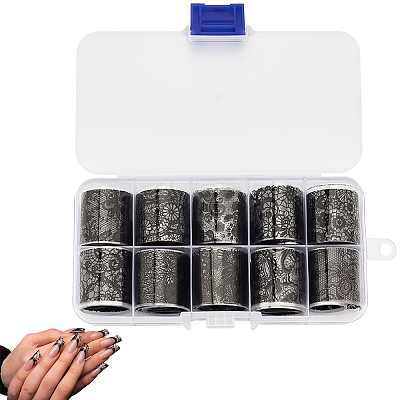 PET Transfer Nail Art Sticker MRMJ-GF0001-73A-1