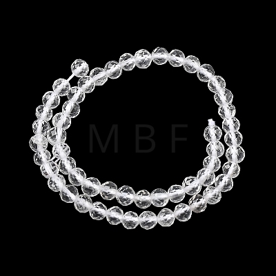 Natural Quartz Crystal Beads Strands G-H336-A11-03-1