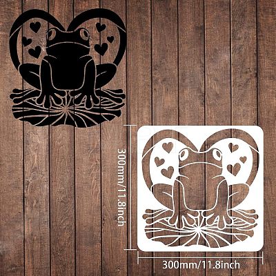 Plastic Reusable Drawing Painting Stencils Templates DIY-WH0172-524-1