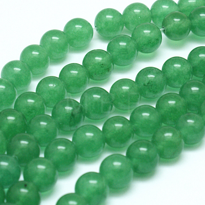 Natural Malaysia Jade Bead Strands G-F342-04-8mm-1