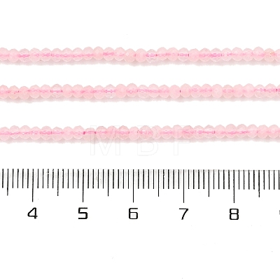 Natural Rose Quartz Beads Strands G-ONLY-T-B03-01A-1