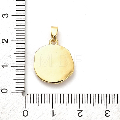 Brass Enamel Pendants KK-M314-08C-G01-1