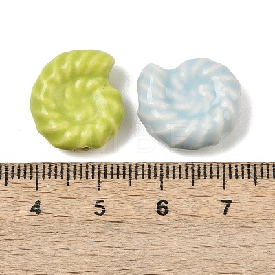 Handmade Porcelain Beads PORC-D026-02C-1