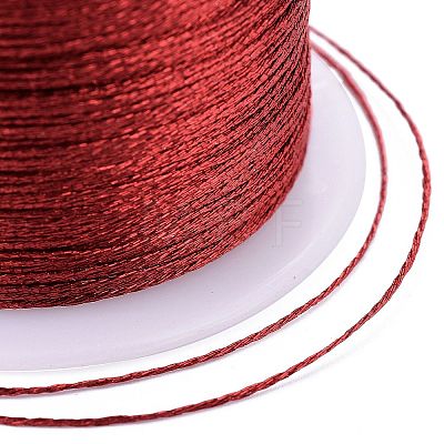 Polyester Braided Metallic Thread OCOR-I007-C-19-1