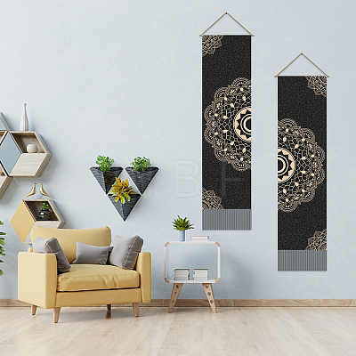 Polyester Decorative Wall Tapestrys AJEW-WH0399-015-1
