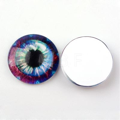Glass Cabochons for DIY Projects GGLA-L025-10mm-08-1