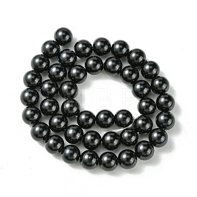 Eco-Friendly Glass Pearl Beads Strands HY-A008-10mm-RB080-1