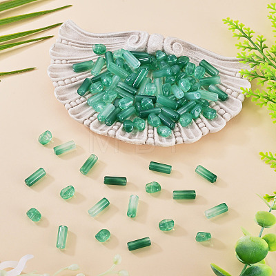 90Pcs 2 Styles Opaque Acrylic Imitation Gemstone Beads OACR-TA0005-14C-1