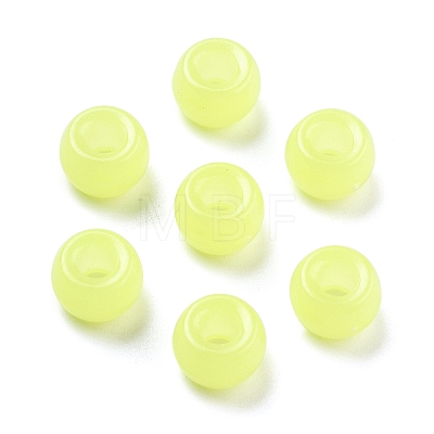 Luminous Acrylic Beads OACR-S138-01B-1