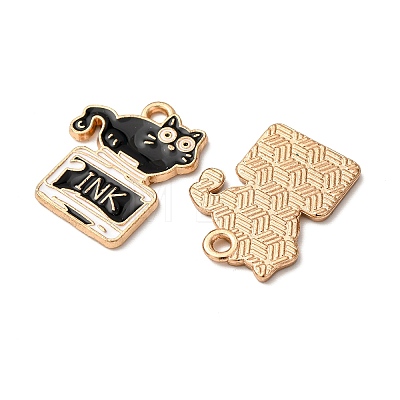 Alloy Enamel Pendants ENAM-B031-01C-1