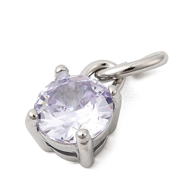 Birthdaystone Theme June 304 Stainless Steel Charms STAS-B128-60P-06-1