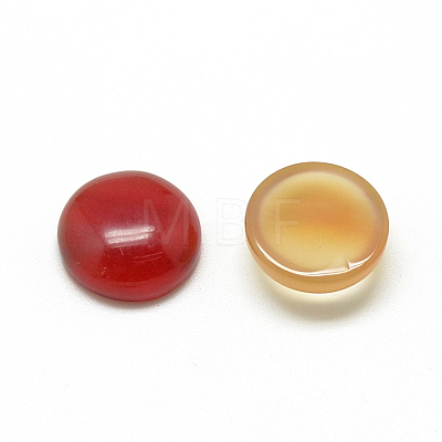 Natural Agate Cabochons G-R416-10mm-12-1