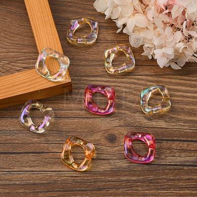 Transparent Acrylic Linking Rings PACR-R246-009-1