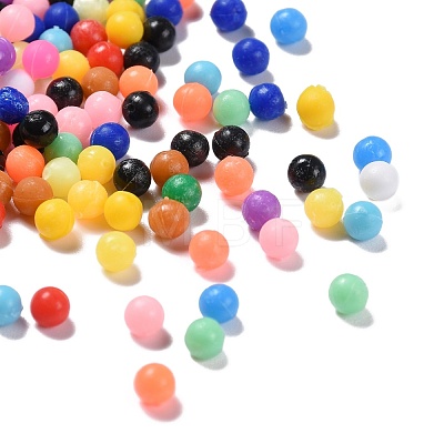 DIY 36 Colors 11000Pcs 4mm PVA Round Water Fuse & Crystal Beads Kits for Kids DIY-Z007-49-1