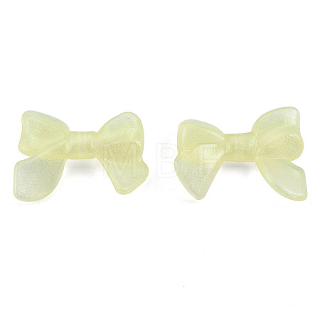 Transparent Luminous Acrylic Beads LS-TACR-T007-11E-1