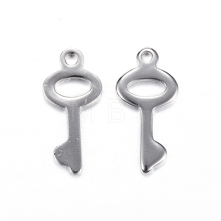 304 Stainless Steel Pendants STAS-N0014-54P-1
