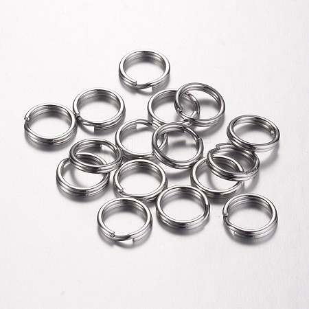 Tarnish Resistant 304 Stainless Steel Split Rings STAS-D438-01-1