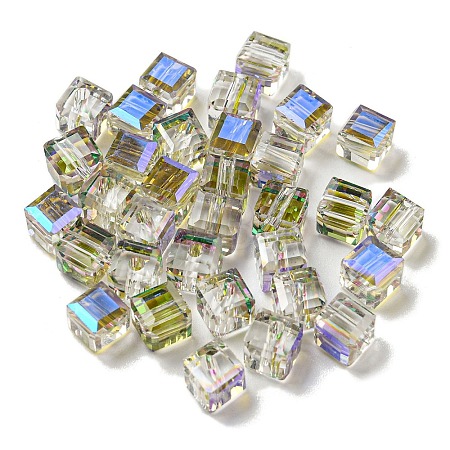 Electroplate Glass Beads EGLA-Z004-04B-05-1