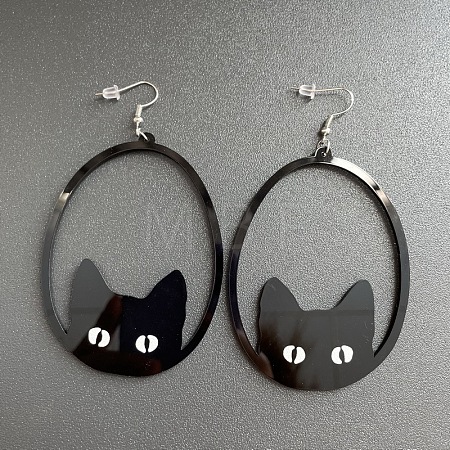 Acrylic Dangle Earrings FS-WG2019C-04-1
