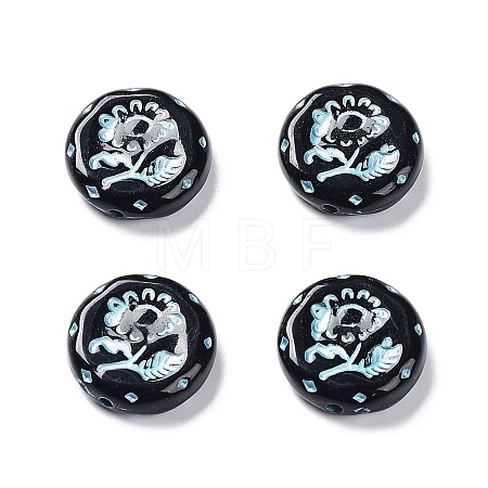 Opaque Acrylic Beads OACR-G016-27E-1