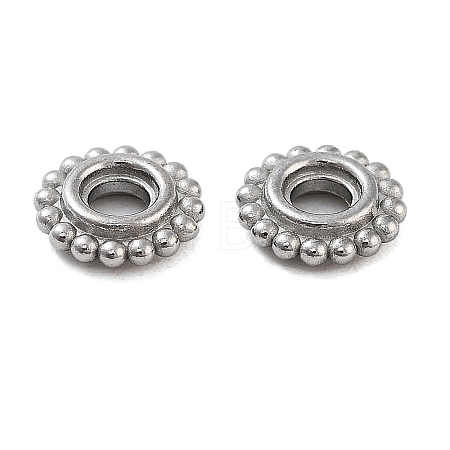 Non-Tarnish 304 Stainless Steel Spacer Beads X-STAS-L082-012P-1