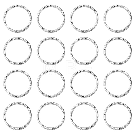 Iron Split Key Rings KK-YW0002-13P-1