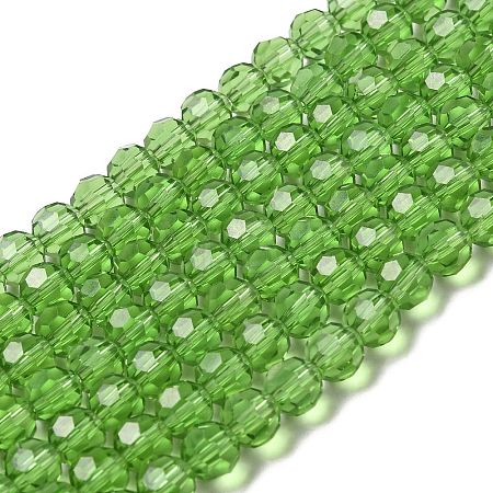 Transparent Glass Beads X-EGLA-A035-T8mm-D11-1