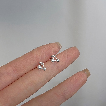 2 Pairs Alloy Stud Earrings for Women EJEW-FS0001-27K-1