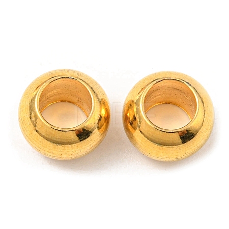 304 Stainless Steel Rondelle Beads STAS-I020-14G-1