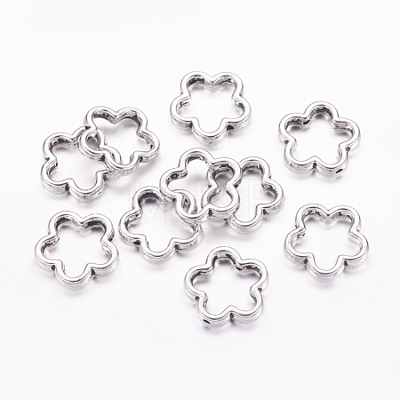 Tibetan Style Alloy Bead Frames X-LF11215Y-NF-1