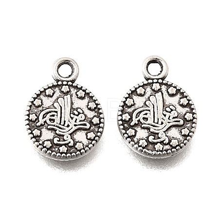 Tibetan Style Alloy Pendants FIND-D042-03AS-1