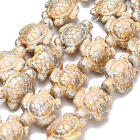 Synthetic Turquoise Beads Strands TURQ-F020-C05-1