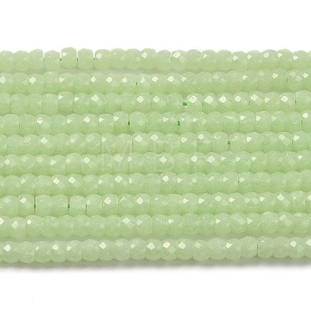Synthetic Luminous Stone Beads Strands G-C086-01A-08-1