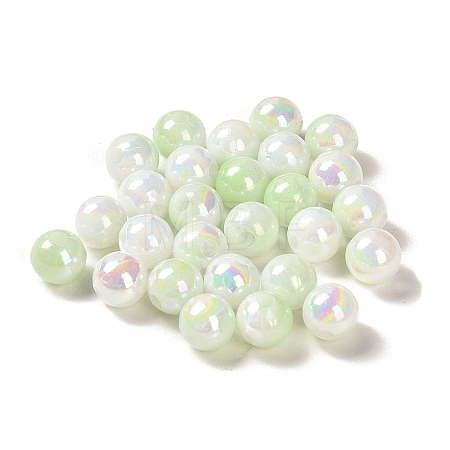 Opaque Acrylic Beads OACR-Z016-01B-04-1