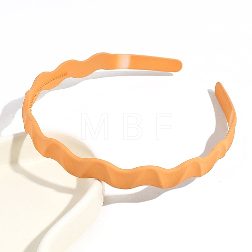 Plastic Wavy Hair Bands for Girls Women PW-WG53FC4-06-1