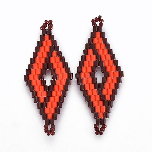 MIYUKI & TOHO Handmade Japanese Seed Beads Links SEED-E004-C11-1