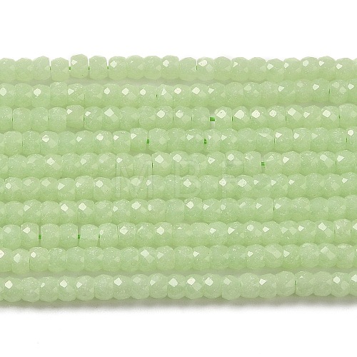 Synthetic Luminous Stone Beads Strands G-C086-01A-08-1