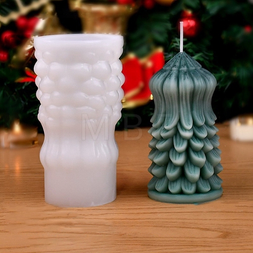 Christmas Tree Silicone Molds Candle Molds SIL-B070-02G-1