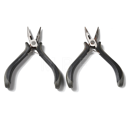 (Defective Closeout Sale: Rusty) Iron Jewelry Needle Nose Pliers PT-XCP0001-11-1