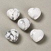 Natural Howlite Heart Love Stone GG-CBAA0EE-03-21-1