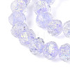 Handmade Foil Lampwork Beads Strands FOIL-T008-09C-3