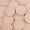 Beech Wooden Round Pieces WOOD-WH0119-05D-5