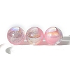 30Pcs Gradient Color Opaque Resin Beads PW-WG675F3-08-3